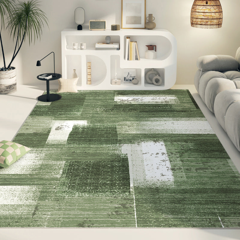 Casual Rug Trendy Area Rug Polyester Easy Care Carpet Nordic