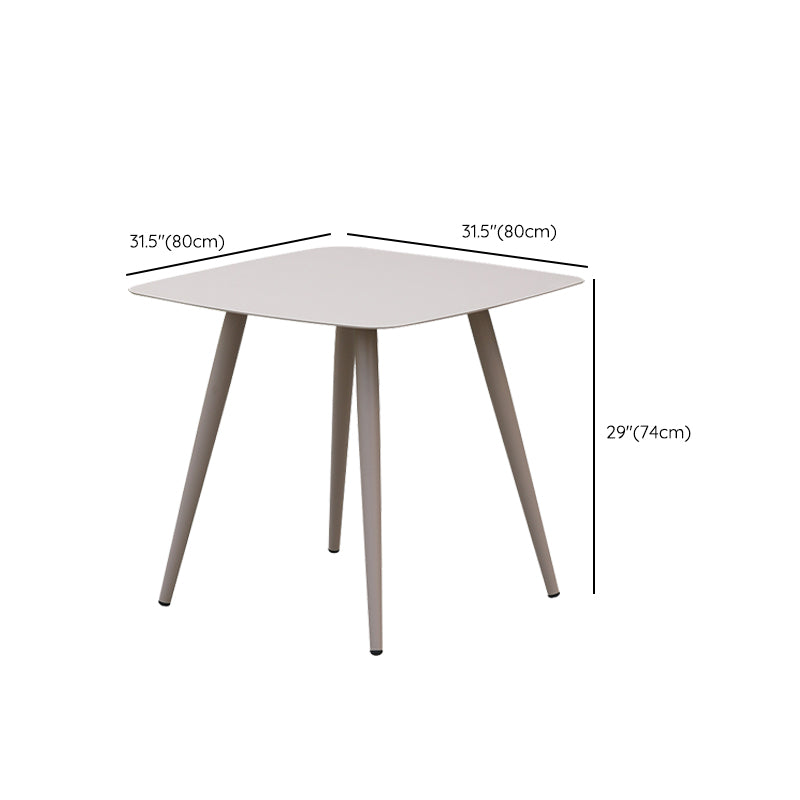 Water Resistant Patio Table Set 1/3/5/7/9 Pcs Modern Dining Table Set