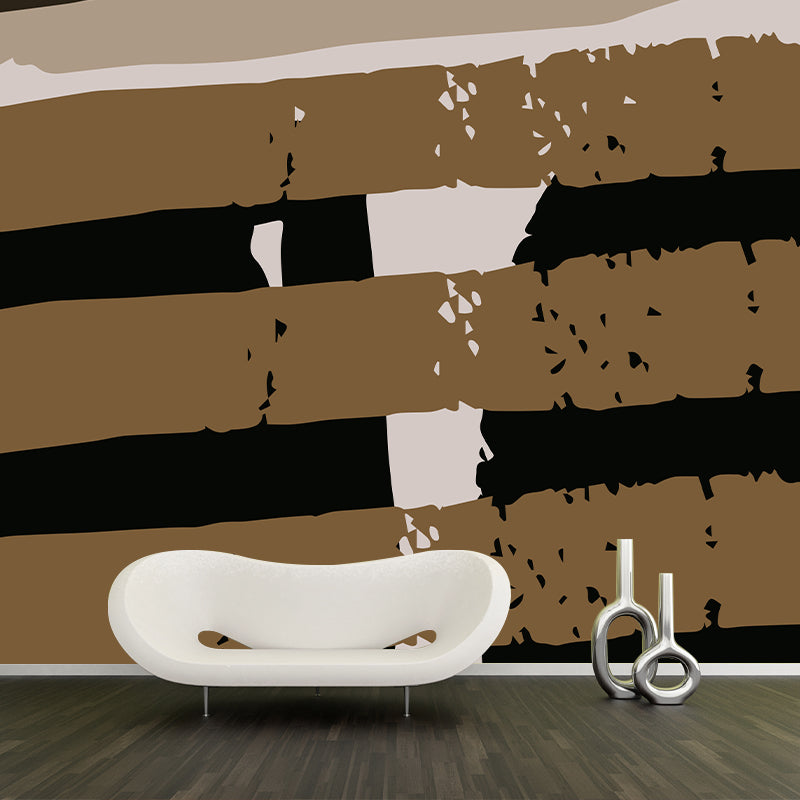 Abstract Geometry Mural Wallpaper Environment Friendly Bedroom Wall Mural