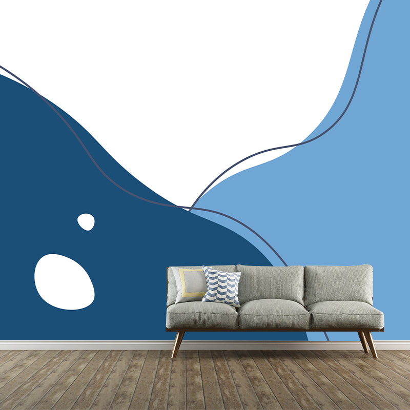 Mural Wallpaper Minimalism Illustration Environment Friendly Bedroom Wall Mural