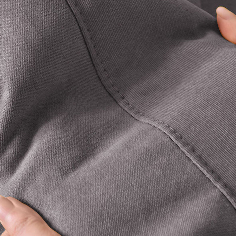 Modern Fabric Loveseat Sofa Rolled Arm Settee for Living Room