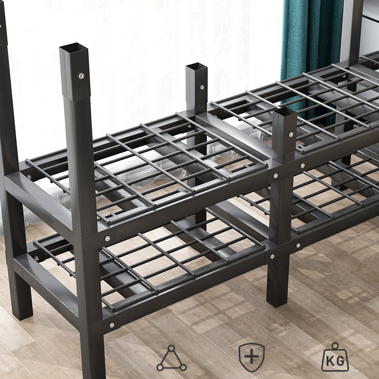 Foldable Freestanding Wardrobe Metal Frame Wardrobe with Casters