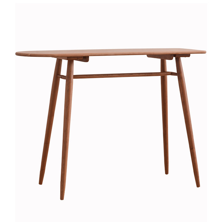 Contemporary Bar Dining Table Kitchen Rectangle Wood Bar Table