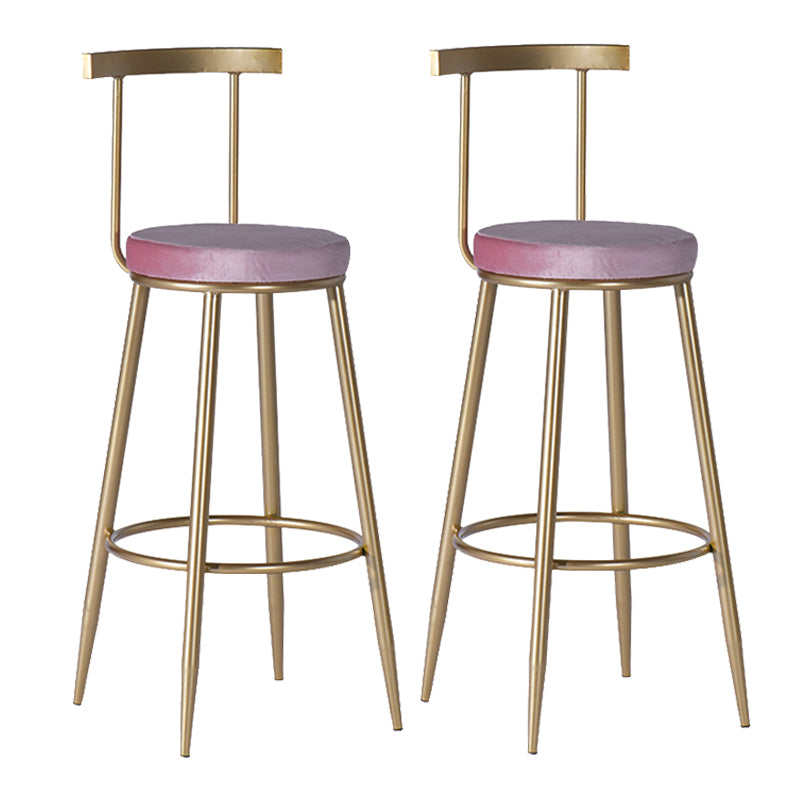 White Pub Table Set with Metal Chairs 1/2/3 Pcs Modern Round Bar Set