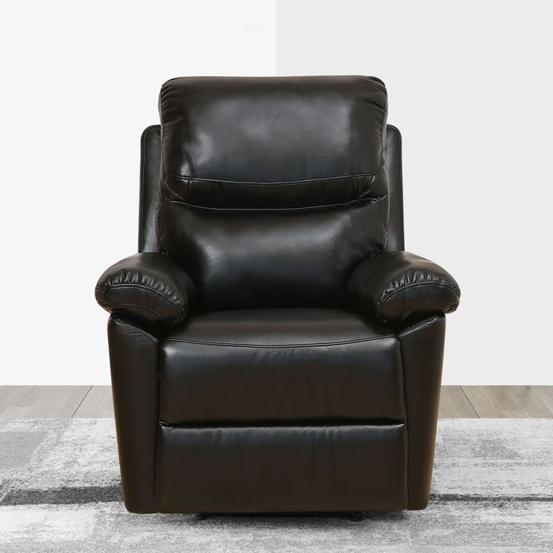Contemporary Metal Frame Standard Recliner Solid Color Recliner Chair