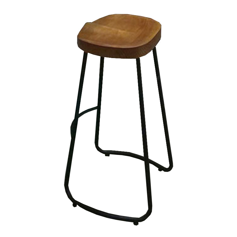 Industrial Style Solid Wood Pub Dining Set 1/2/4/6 Pcs Rectangular Pub Set for Home