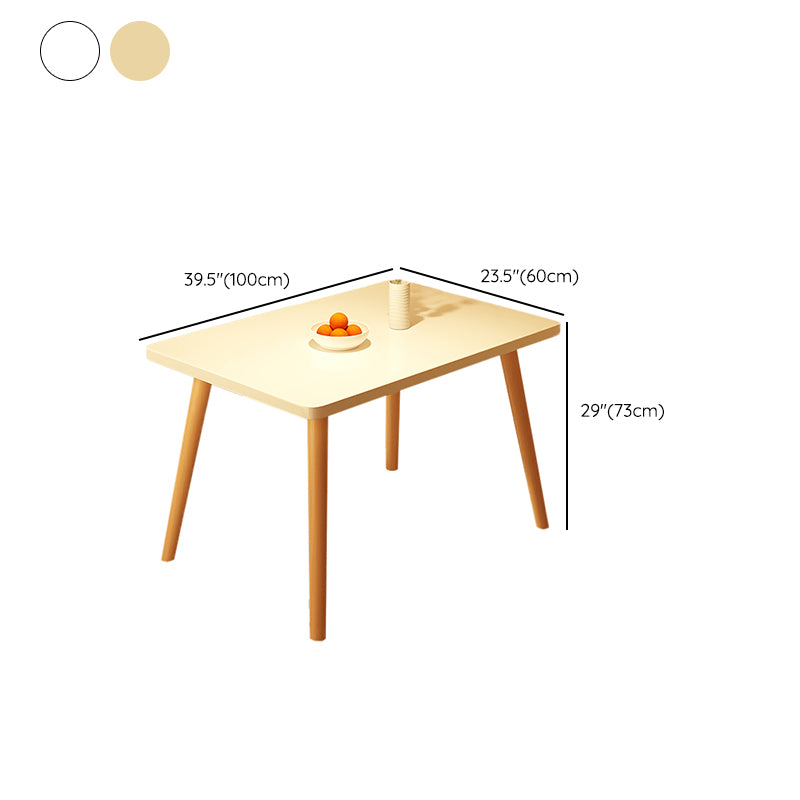 Modern Table Tripod Base Dining Table for Kitchen Dining Room