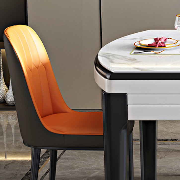 SinteredStone Dining Table Set 7 Pieces Dining Set for Kitchen