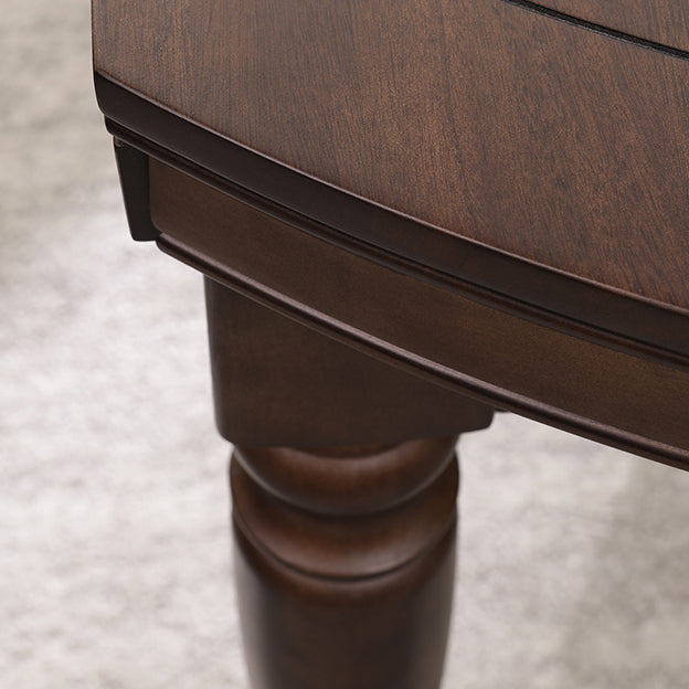 Solid Wood Extendable Dining Table Set 5/7 Pieces Dining Set for Kitchen