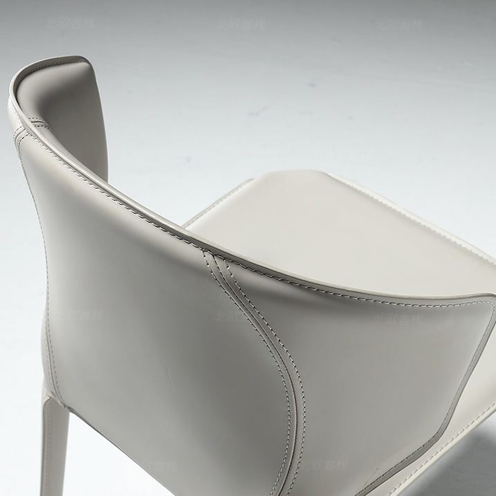 Faux Leather Upholstered Side Chair Indoor Dining Side Chair for Dining Room