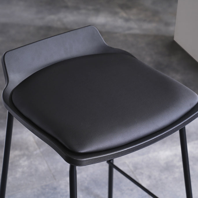 Industrial Style Metal Bar Stool Footrest Counter Stool for Restaurant