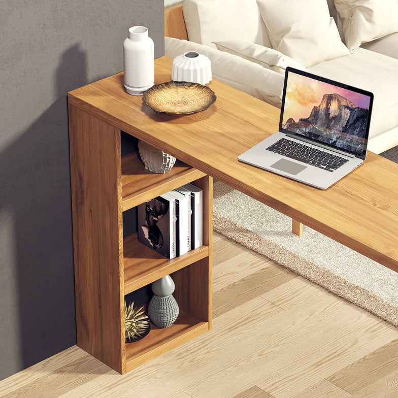 Solid Wood Bar Stool Table Industrial Style Bar Dining Table with Storage