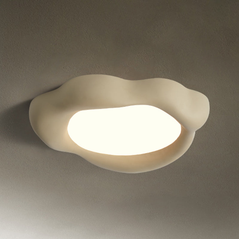 Resin and Acrylic Ceiling Flush Contemporary LED Flush Mount