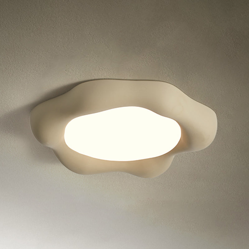 Resin and Acrylic Ceiling Flush Contemporary LED Flush Mount