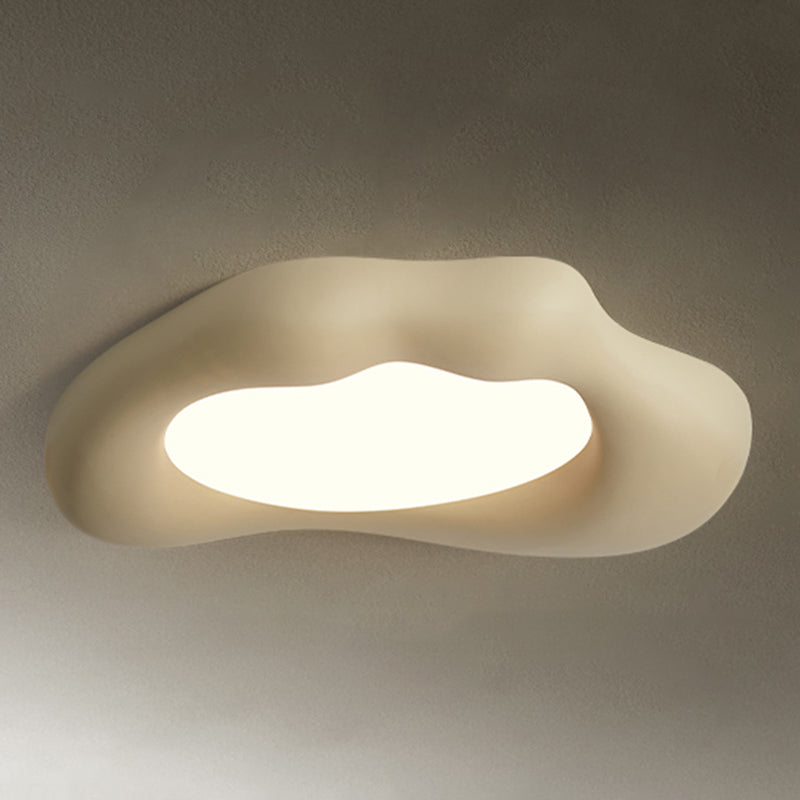 Resin and Acrylic Ceiling Flush Contemporary LED Flush Mount