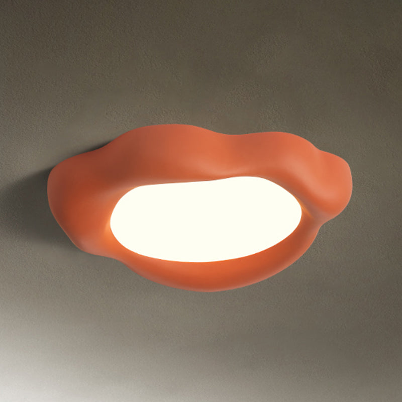 Resin and Acrylic Ceiling Flush Contemporary LED Flush Mount