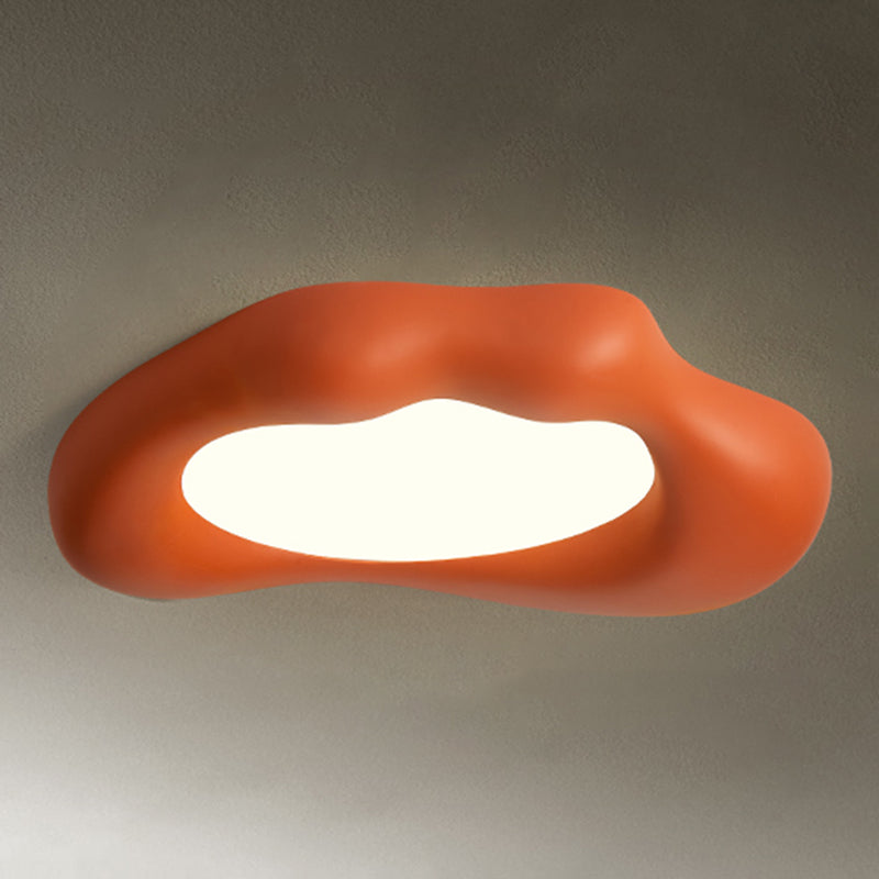 Resin and Acrylic Ceiling Flush Contemporary LED Flush Mount