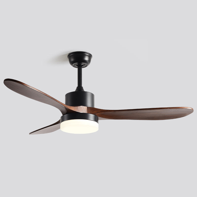 Fan Shape Metal Ceiling Fan Kid Style 1 Light Ceiling Mount Fans Fixtures for Living Room