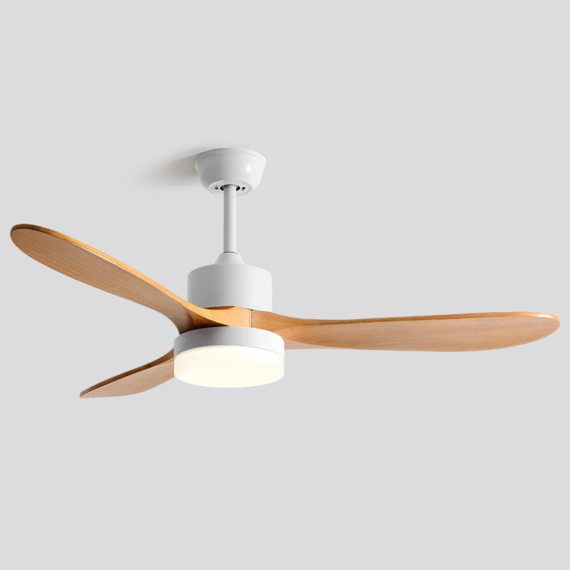 Fan Shape Metal Ceiling Fan Kid Style 1 Light Ceiling Mount Fans Fixtures for Living Room