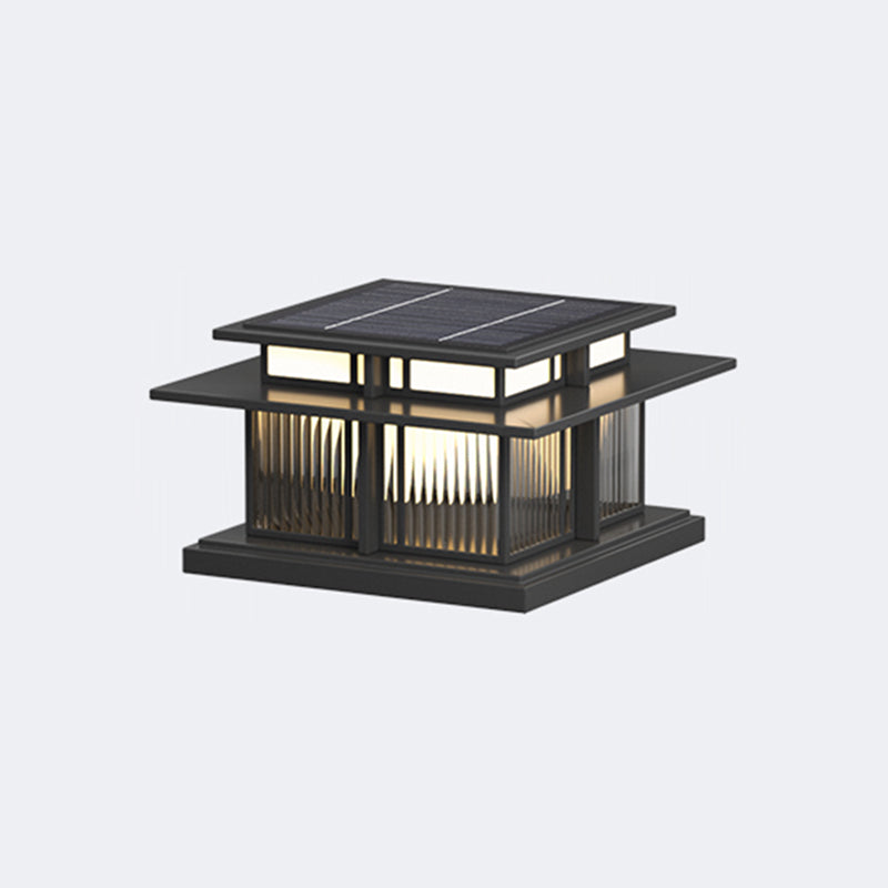 Modern Pillar Lamp Stainless Steel Outdoor Waterproof Light for Courtyard