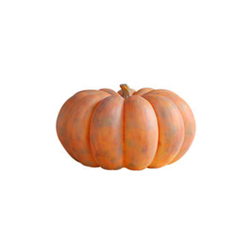 Pumpkin Solar Lawn Light Resin Outdoor Lighting for Courtyard