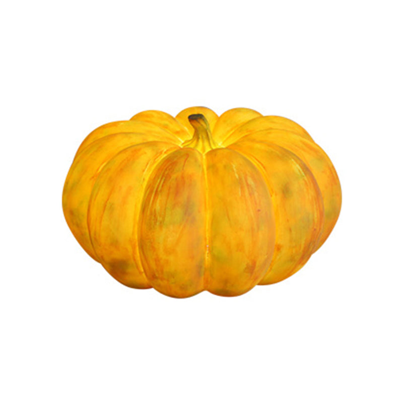 Pumpkin Solar Lawn Light Resin Outdoor Lighting for Courtyard