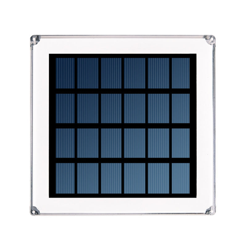 Black Waterproof Outdoor Lights Square Pillar Lamp for Garden