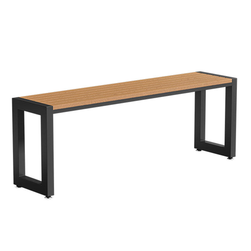 Faux Wood Dining Table Set Contemporary 1/3/5 Pcs Outdoor Dining Set