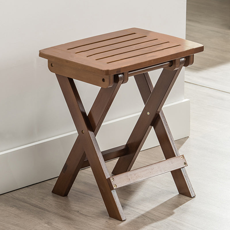 Modern Style Bistro Set 1/3 Pcs Solid Wood Folding Bistro Set for Home