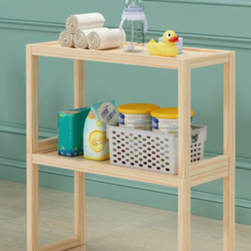 Wooden Contemporary Nursery Bed Animal Pattern Crib with Casters