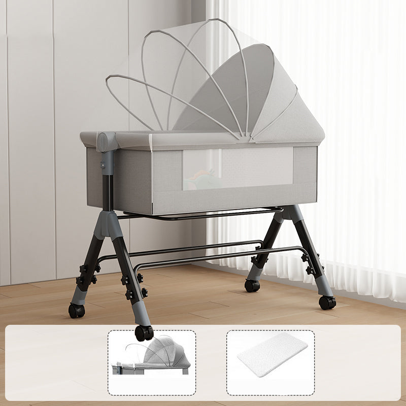 Metal Bedside Bassinet Square / Rectangle Co-Sleeper & Bedside Bassinets