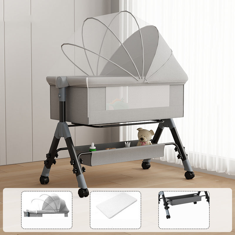 Metal Bedside Bassinet Square / Rectangle Co-Sleeper & Bedside Bassinets