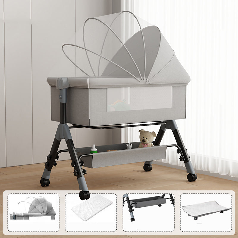 Metal Bedside Bassinet Square / Rectangle Co-Sleeper & Bedside Bassinets