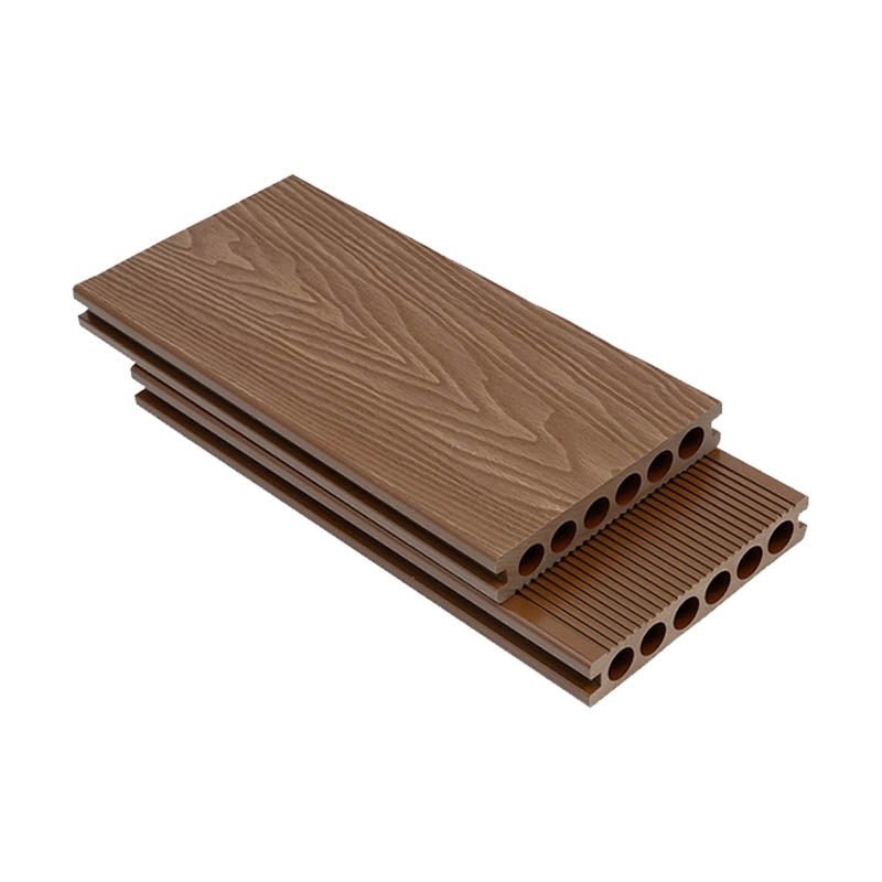 Composite Deck Plank Interlocking Patio Flooring Tiles with Slip Resistant