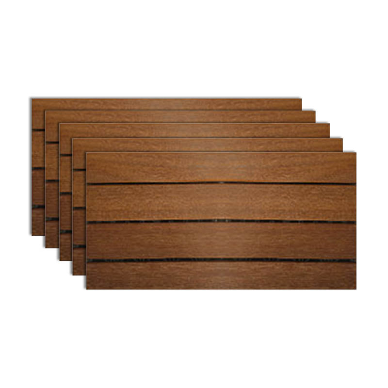 Wood Patio Flooring Tiles Interlocking Waterproof Patio Flooring Tiles