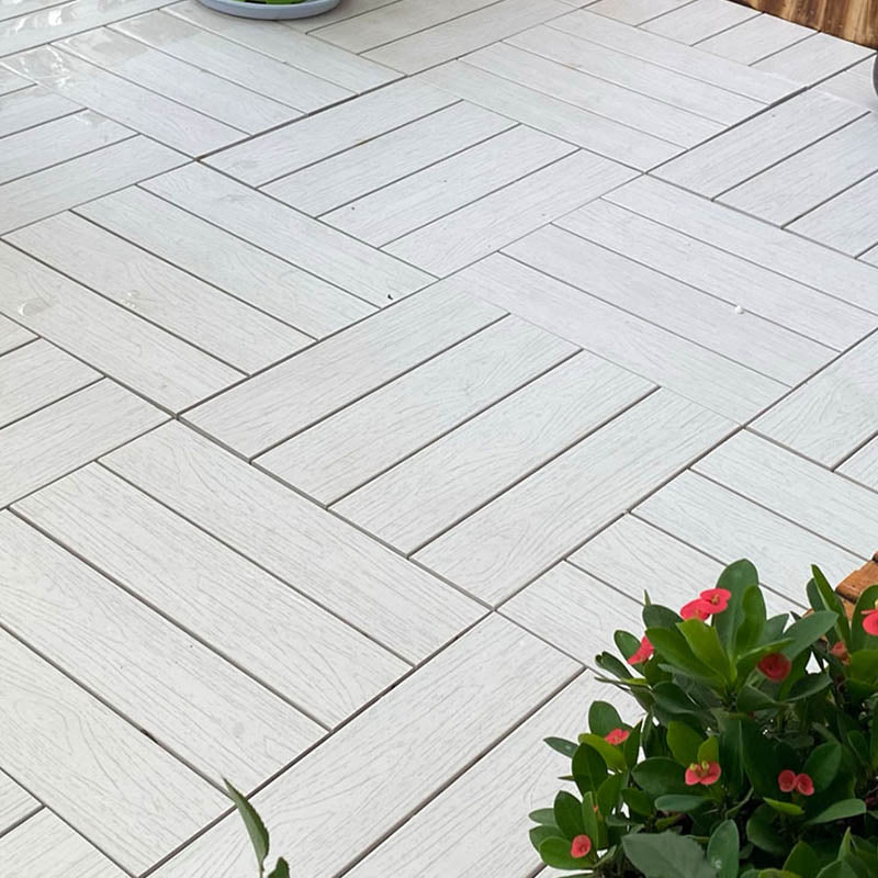 Interlocking Patio Flooring Tiles Composite Patio Flooring Tiles with Slip Resistant