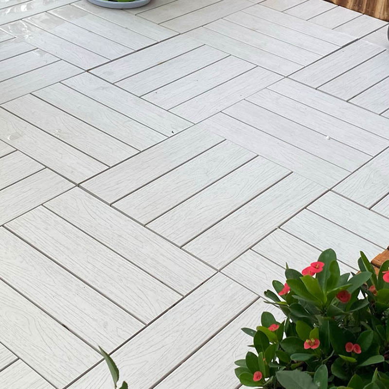 Interlocking Patio Flooring Tiles Composite Patio Flooring Tiles with Slip Resistant