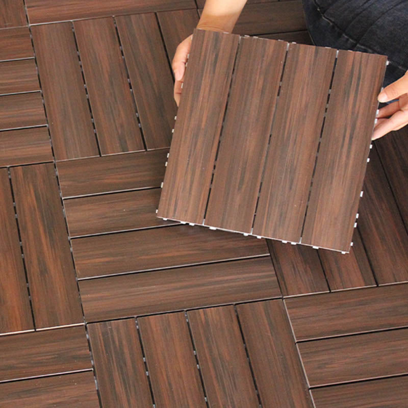 Interlocking Patio Flooring Tiles Composite Patio Flooring Tiles with Slip Resistant