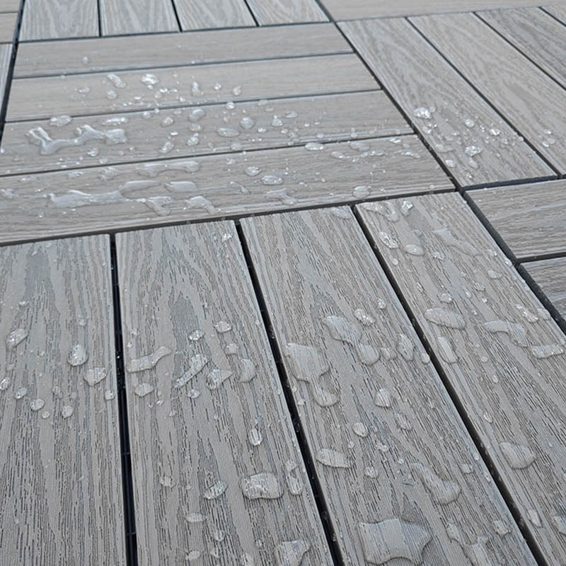 Interlocking Patio Flooring Tiles Composite Patio Flooring Tiles with Slip Resistant