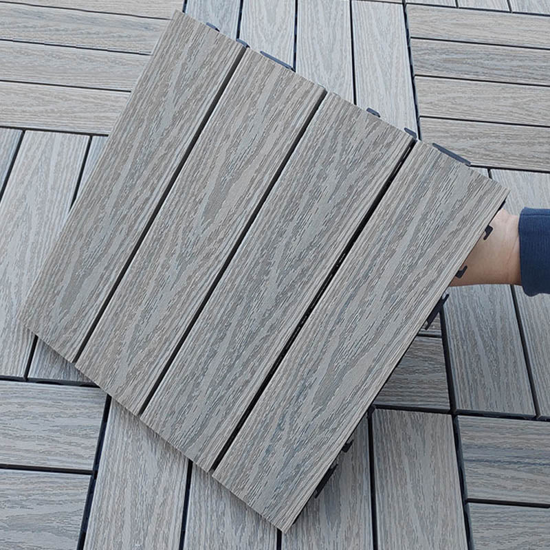 Interlocking Patio Flooring Tiles Composite Patio Flooring Tiles with Slip Resistant