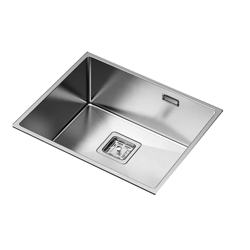 Stainless Steel Kitchen Sink Overflow Hole Design Kitchen Sink with Drain Assembly