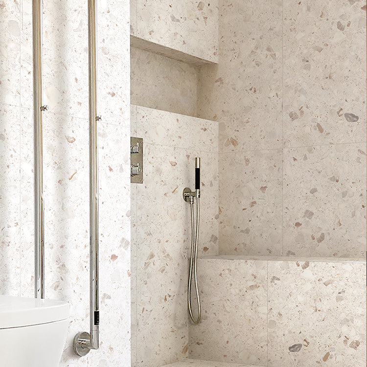 Modern Pattern Wall Tiles Natural Stone Rectangular Terrazzo Tiles