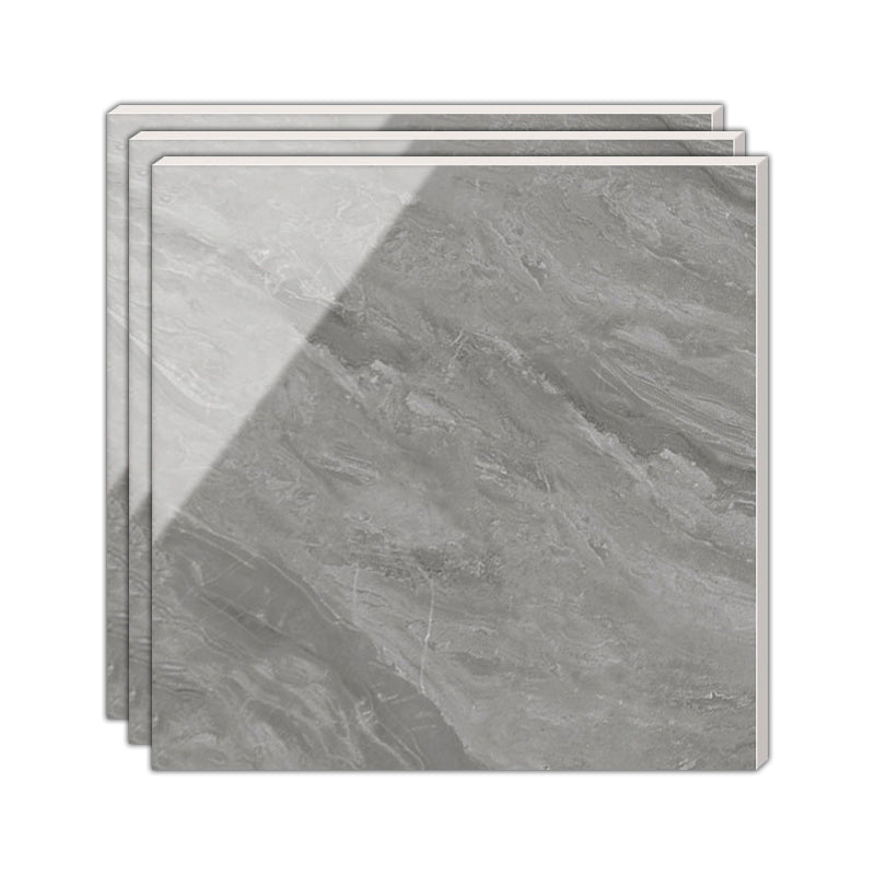 Modern Polished Porcelain Tile Marble Printed Square Floor and Wall Tile