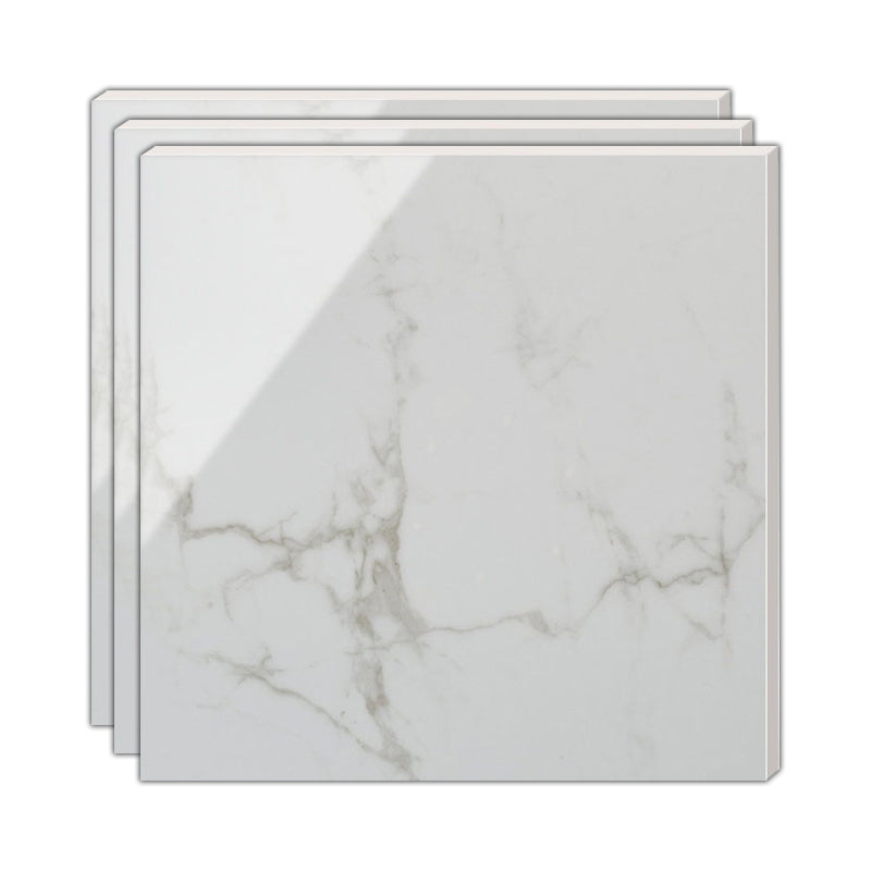 Modern Polished Porcelain Tile Marble Printed Square Floor and Wall Tile