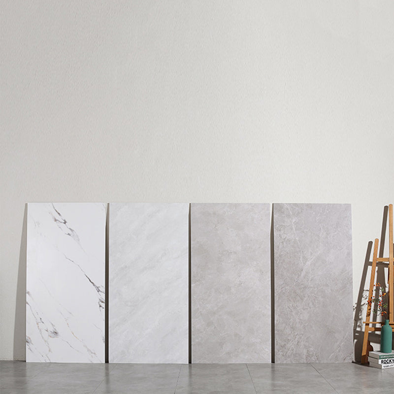 Imitation Marble Pattern Wall Tiles Modern Natural Stone Rectangular Tiles