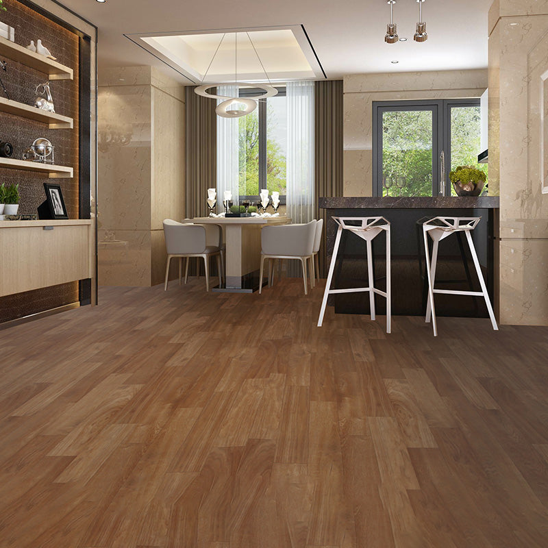 Waterproof PVC Flooring Wooden Effect Peel and Stick Scratchproof PVC Flooring