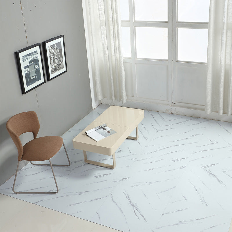 Waterproof PVC Flooring Square Peel and Stick Fire Resistant PVC Flooring