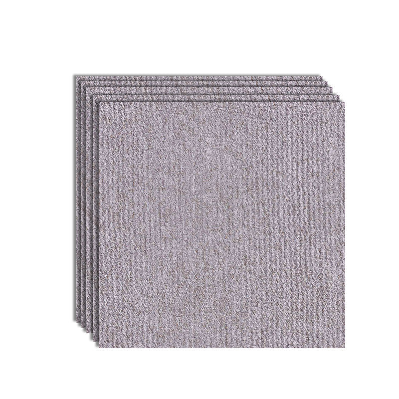 Modern Carpet Tiles Color Block Fade Resistant Carpet Floor Tile