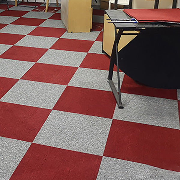 Modern Carpet Tile Loose Lay Non-Skid Fade Resistant Carpet Floor Tile