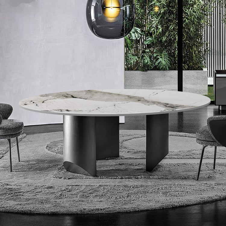 Industrial Dinner Room Kitchen Table Round Dining Room Table
